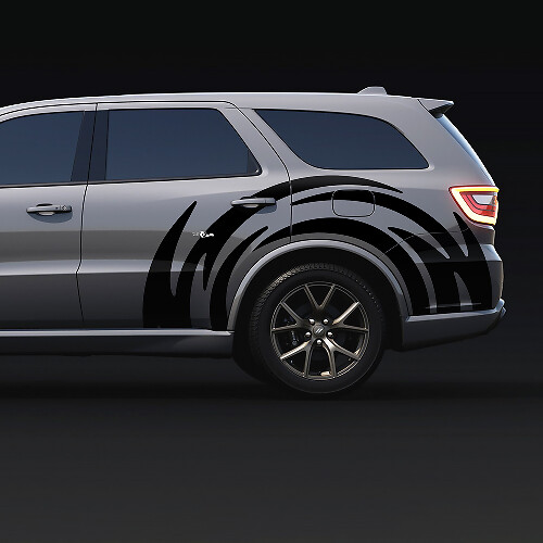 Zij Achterboog Tribal Grafische Decal vinylstickers voor Dodge Durango