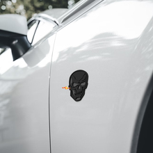 Skull Terminator Spatbordbadges Achterklep Embleem 3D Badge 4