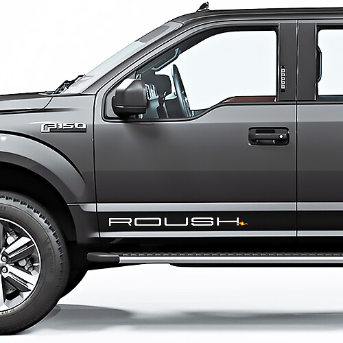 Roush zijkleppen achterklep pickup decal sticker voor Ford f150