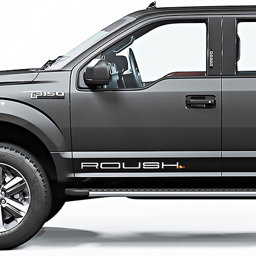 Roush-stijl zijdelingse vinylstickers voor musclecar truck