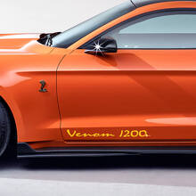 Venom 1200 Vinyl Deurstickers voor Musclecar GT500_3