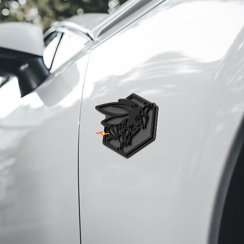 Honeycomb Bijen Spatbordemblemen Achterklep Embleem 3D Badge