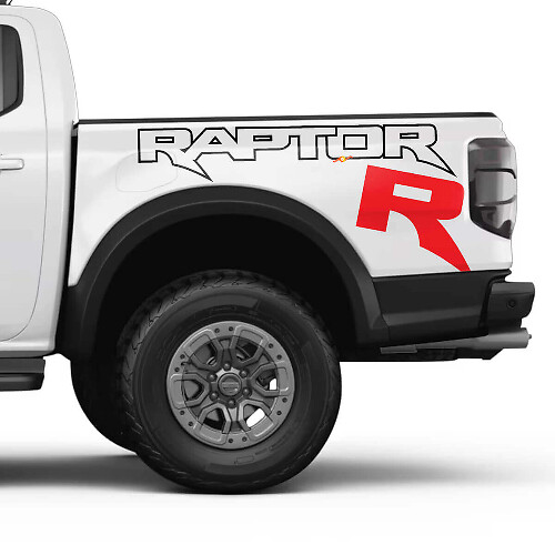 R Style Bedside Vinyl Decal Kit voor Musclecar Truck 2025