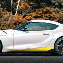 Zijschermstrip Vinylstickers voor Toyota Supra MKV A90 A91_3