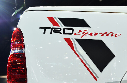 TRD Sportivo Achterzijde Decal Kit voor Toyota Hilux Vigo SR5 2005-2014