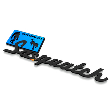Sasquatch spatbordbadges Tailgate-embleem 3D-badge voor Ford Bronco 3