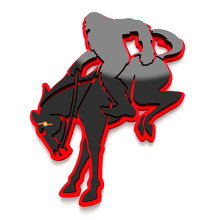 Yeti op Paard Bronco Spatbord Badges Achterklep Embleem 3D Badge 2