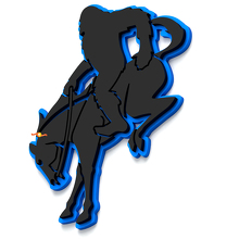 Yeti op Paard Bronco Spatbord Badges Achterklep Embleem 3D Badge 5