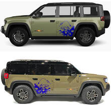Hengel Trout Splash Vinyl Sticker voor Zijdeuren Jeep Recon 2