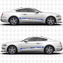 S550 5,2L Supercharged Predator V8 Aero Flow Strepen Zijdeuren Vinyl Stickers voor Ford Mustang 3