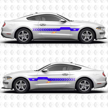 Middenstreep Zijportieren Vinyl Decal Sticker Graphics voor Musclecar Musclecarmodel 2