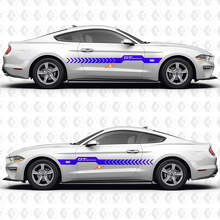 S550 GT Premium Center Dikke Streep Gespleten Zijdeuren Vinyl Decals Stickers voor Ford Mustang 2