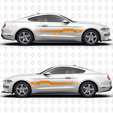 Middenstreep Zijportieren Vinyl Decal Sticker Graphics voor Musclecar Musclecarmodel 3