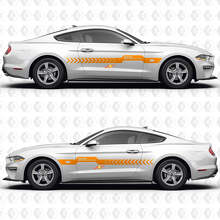 S550 GT Premium Center Dikke Streep Gespleten Zijdeuren Vinyl Decals Stickers voor Ford Mustang 3