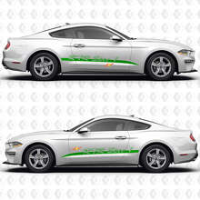 S550 Negatieve Ruimte Streep-RTR Spec 1 Zijdeuren Vinyl Stickers voor Ford Mustang 3