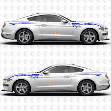 S550 GT Aero Flow Strepen Voor spatbord en achterpaneel vinyl decals stickers voor Ford Mustang 2