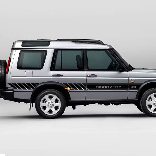 Gedeeltelijk Geïllustreerde Zijlichaamstreep Decal Kit voor Land Rover Discovery