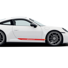 Zijdeur Strepen Set voor Porsche Carrera S Decal Sticker 2