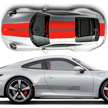 Hybrid Prestaties Vinyl Decal Kit voor Porsche 911 Carrera 2