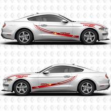 Split Blade Strepen Shelby GT500 Zijdeur Vinyl Decals Stickers voor Ford Mustang 3