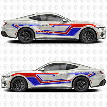 Classic Muscle Premium Strepen Zijdeur Vinyl Decal Sticker Graphics voor Musclecar Musclecarmodel 2