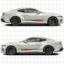 Racing Look Stripe Zijdeur Vinyl Decal Sticker Graphics voor Musclecar Musclecarmodel 3