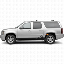 Mountain Range Deur- & Sierlijsten voor de dorpel voor Chevrolet Suburban GMT900 2007-2014_2