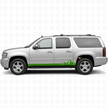 Mountain Range Deur- & Sierlijsten voor de dorpel voor Chevrolet Suburban GMT900 2007-2014_6
