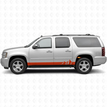 Alpine Ridge Deur- en Rocker Panel Vinyl Strepen voor Chevrolet Suburban GMT900 2007-2014_4