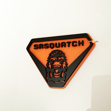 Sasquatch Yeti Spatbordbadges Achterklep Embleem 3D Badge 2