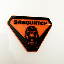 Sasquatch Yeti Spatbordbadges Achterklep Embleem 3D Badge 4