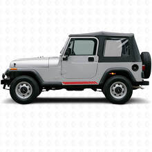 Zijvlak topografische race-streep decal sticker voor Jeep Wrangler YJ 1987-1995_3
