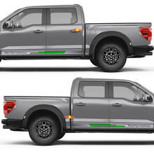 Prestatie Abstracte Lijn Rocker Panel Vinyl Decal Sticker voor Ford F-150 3