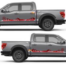 Overland Expedition Stripe Side Door Vinyl Decal Sticker for Ford F-150 3