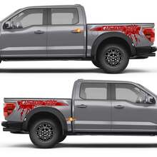Zijkantstreep Achterspatbord Spat Vinyl Decal Sticker voor Musclecar truck 3