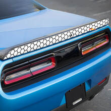  Honeycombs Graphic Spoiler Vinyl Decal Sticker voor Dodge Challenger 3