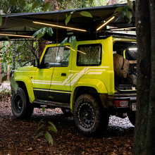 Set Rocker Panel Zijkant Deuren en Motorkap decals stickers graphics voor Suzuki JIMNY 4