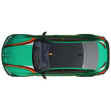 M Performance motorkap kofferdecoratiestrips vinylsticker 3 voor BMW M3 G80 2