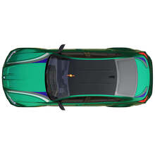 M Performance motorkap kofferdecoratiestrips vinylsticker 3 voor BMW M3 G80 3