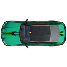 M Performance Abstract Grafische Motorkap Kofferbak Strepen Vinyl Decal voor BMW M3 G80 3