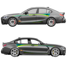 M Performance zijkant deurstrepen vinyl decal voor BMW M3 G80 2