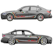 M Performance zijdorpelstrepen spatbord vinyl decal 2 voor BMW M3 G80 3