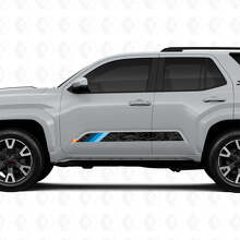 Topografische Kaart Retro Stijl Deurstroken Vinyl Stickers Decal Voor Toyota 4Runner 6e Generatie_2