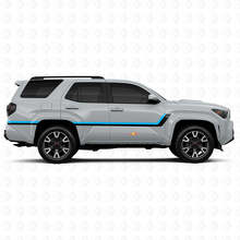 Twin Strepen Deur Zijvinyl Stickers Decal Voor Toyota 4Runner 6e Generatie 6