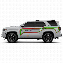Gesloten rijstroken racebaanstijl deurzijde vinylstickers decal voor Toyota 4Runner 2