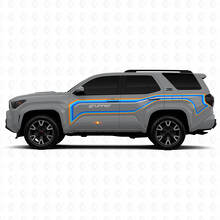 Gesloten rijstroken racebaanstijl deurzijde vinylstickers decal voor Toyota 4Runner 3