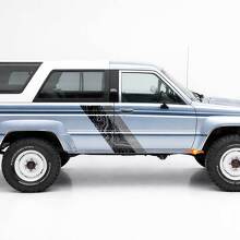 Topografische Kaartstijl Dubbele Strepen Zij Vinyl Stickers Decal Voor Toyota 4Runner 1984-1989 3