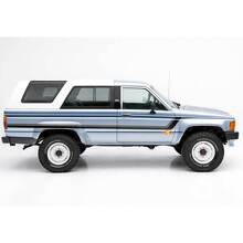 Heritage Stijl Dubbele Strepen Zij Vinyl Stickers Decal Voor Toyota 4Runner 1984-1989 2
