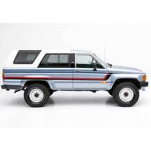Heritage Stijl Dubbele Strepen Zij Vinyl Stickers Decal Voor Toyota 4Runner 1984-1989 3