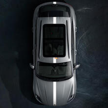 Dunne Race Strip Motordeksel Dak Kofferbak Vinyl Decal Kit Voor Porsche Macan 2